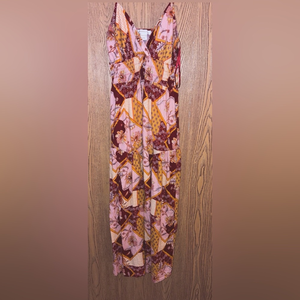 T.J.Maxx Multicolor Patchwork Jumpsuit